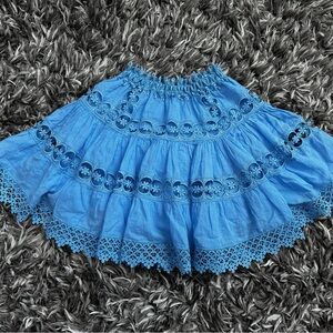 Charo Ruiz Ibiza Greta Lace Mini Skirt